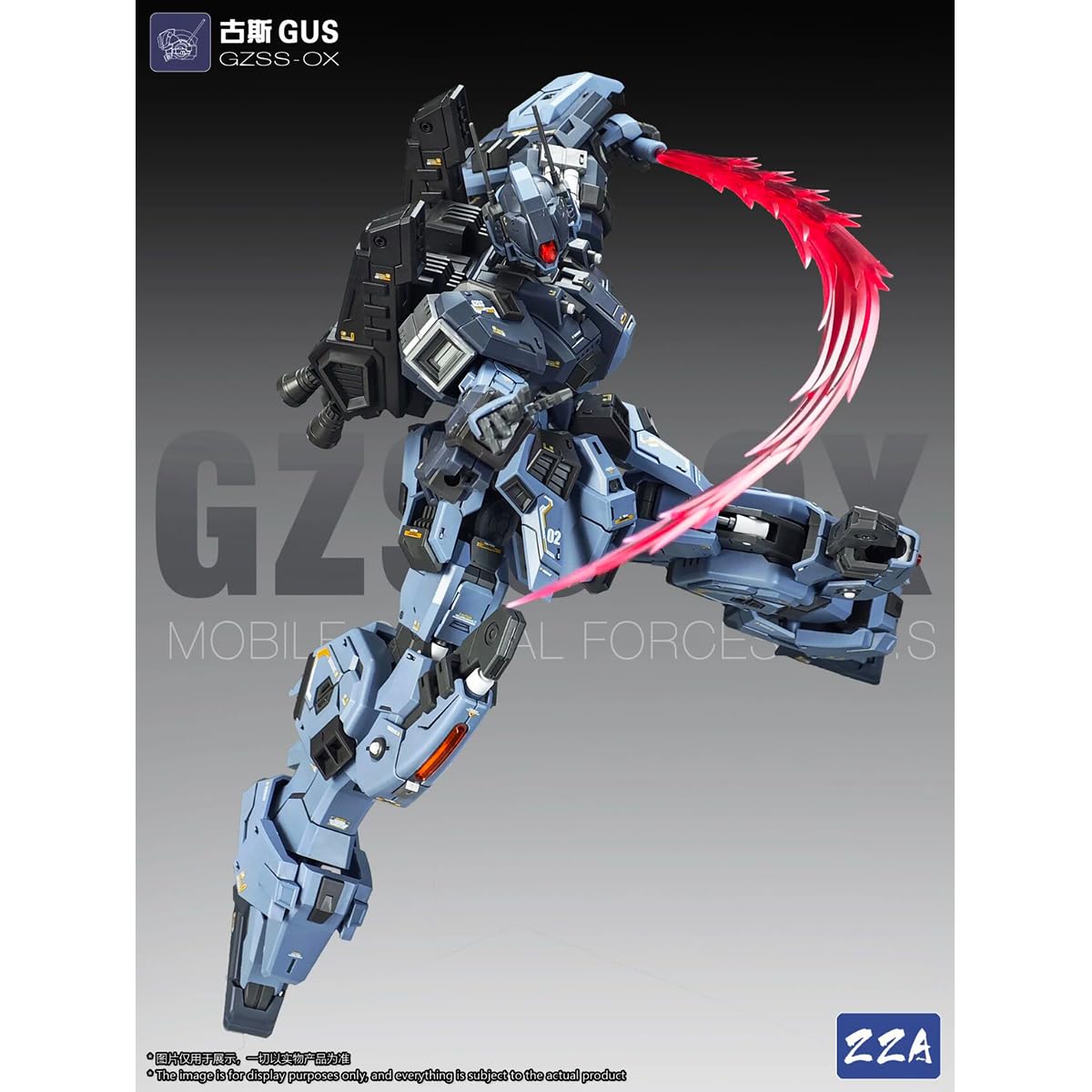 Amazon.co.jp: HiPlay ZZA 1/100 GZSS-OX GUS Color Coded Plastic